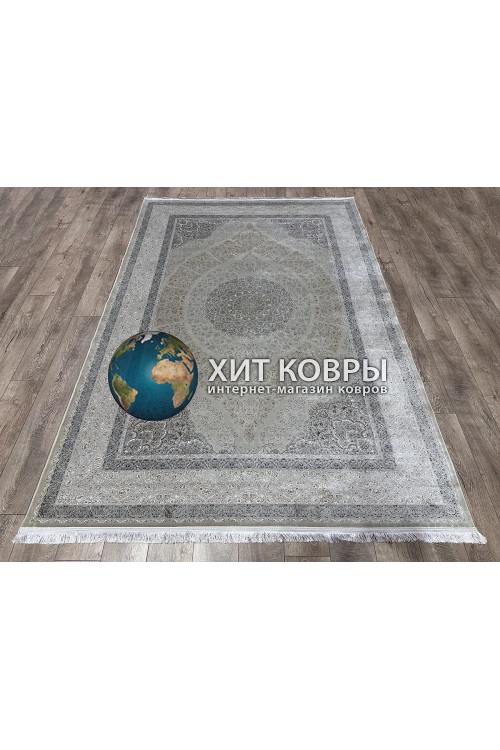Иранский ковер Arti 8048 Серый-бежевый